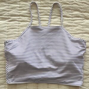 Albion Fit switchback Crop swim top
